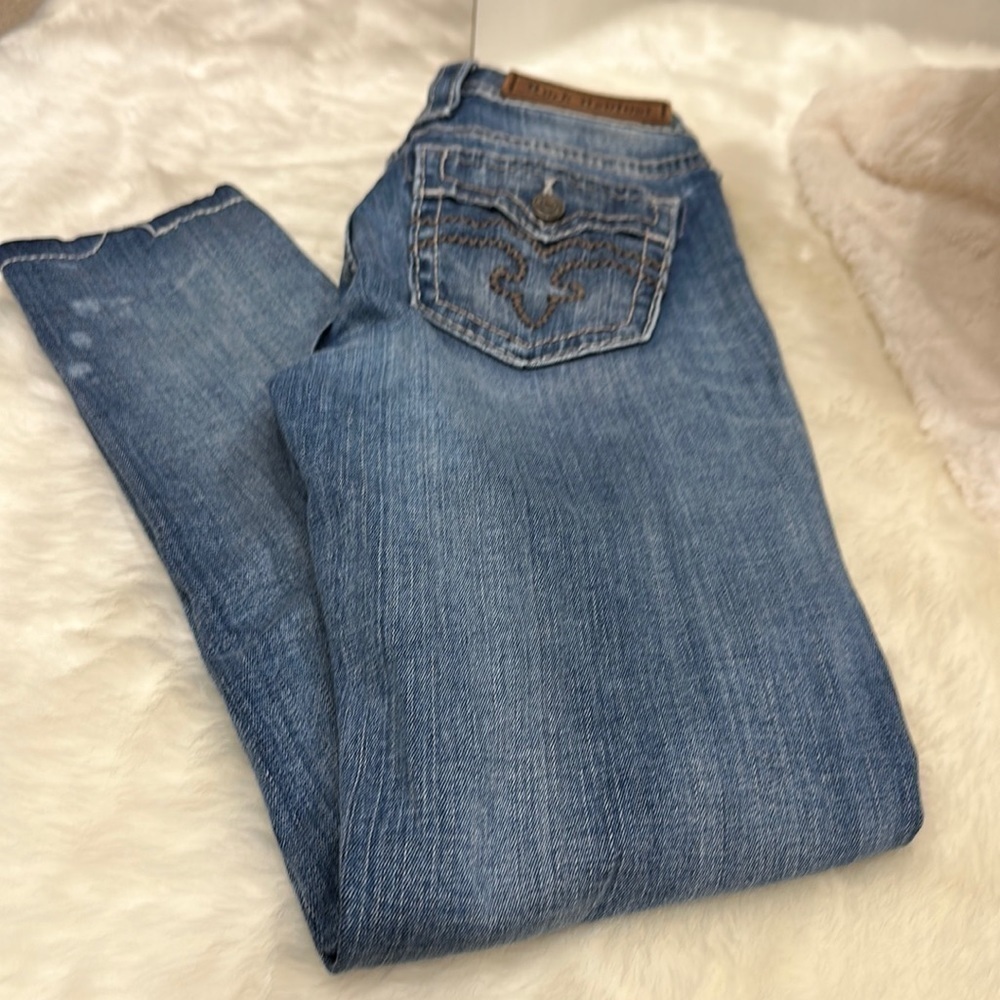 Rock revival ankle skinny, Julee 27/27.5 (hemmed short)